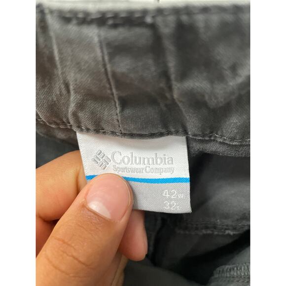 Mens Grey Columbia Regular Khaki Pants Size 42x32 - Picture 4 of 7